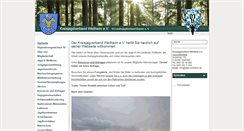 Desktop Screenshot of jagd-weilheim.de