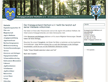 Tablet Screenshot of jagd-weilheim.de